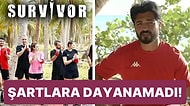 Ünlüler Takımının Sevilen Yarışmacısı Yusuf Güney, Adanın Zorlu Şartlarına Dayanamayıp Survivor'ı Bıraktı