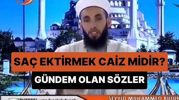 'Saç Ektirmek Peygamberimiz Tarafından Lanetlenmiştir' Diyen Hoca Gündem Oldu