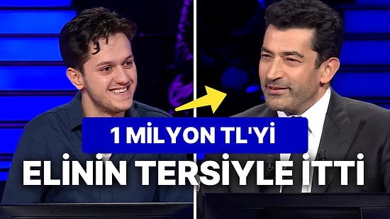 Kim Milyoner Olmak İster'de 1 Milyonluk Soruya Giden Yarışmacı Çekilme Kararıyla Herkesi Şaşkına Çevirdi