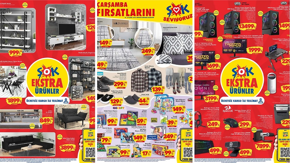 1 - 4 Şubat 2023 ŞOK Bu Hafta Kataloğu