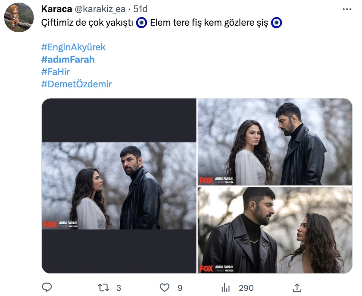 Demet Özdemir ve Engin Akyürek in Başrollerinde Yer Aldığı Adım Farah Dizisinden İlk Kareler Geldi