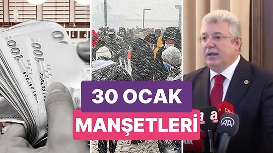 Bugün Neler Yaşandı? Günün En Çok Konuşulan ve Tartışılan Haberleri ile Sosyal Medyanın Gündemi (30 Ocak 2023)