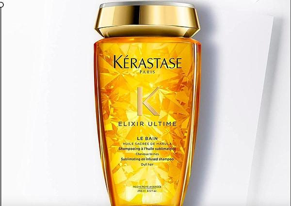 1. Kerastase Elixir Ultime Parlaklık Şampuanı