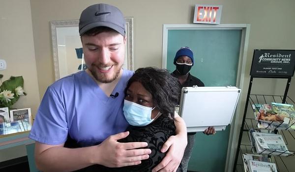 MrBeast, bir video yayınlayarak ameliyattan sonra insanların mutluluğunu paylaştı.