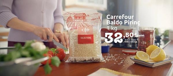 Carrefour Baldo Pirinç İndirimi