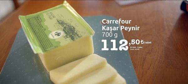 Carrefour Kaşar Peyniri İndirimi