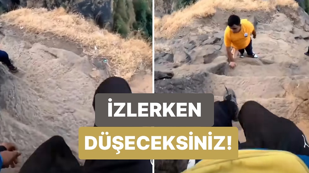 Dünyanın En Tehlikeli Kalesi Kalavantin Durg’dan İniş Gerçekleştiren Gezginin Videosu Nefesinizi Kesecek!