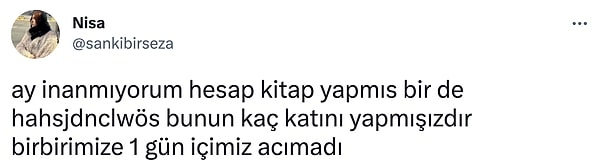 1. Ardından da birçok yorum yapıldı.