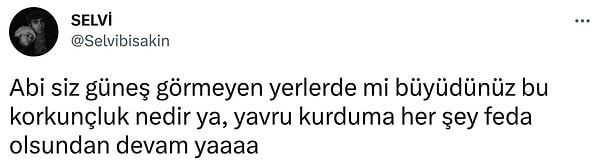 12. Yavru kurt hitabını da ilk defa duydum.