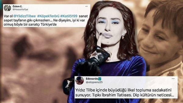 Şarkıcı Yıldız Tilbe'nin Van'da arkadaşları ile sokakta oynarken, köpeğin boğazından ısırması sonucu hayatını kaybeden Mete Durna'nın ölümü ile ilgili yaptığı paylaşım sosyal medyayı ikiye böldü.