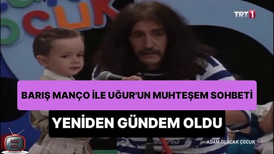 Barış Manço'nun 'Adam Olacak Çocuk' Programındaki Jöleli Yakışıklı Uğur ile Sohbeti Yeniden Gündem Oldu
