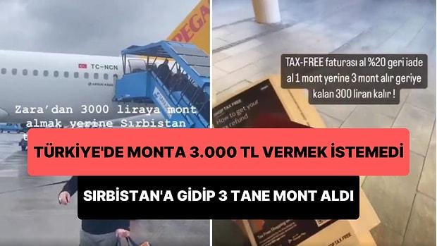 Türkiye'den 3.000 TL'ye Mont Almak Yerine Sırbistan'a Tatile Gidip 3 Tane Mont Alan Genç