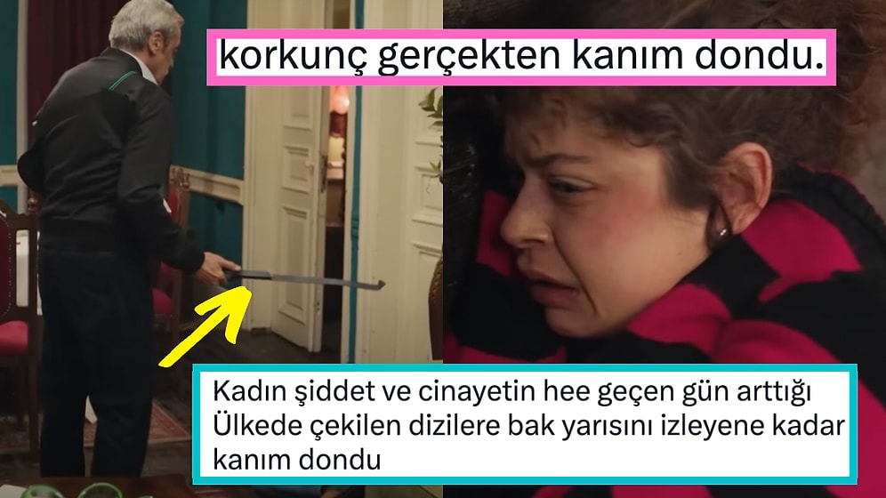 TRT'ye Yüklendiler! Yürek Çıkmazı Dizisinde Demir Sopalı Kadına Şiddet Sahnesi Tepki Çekti!