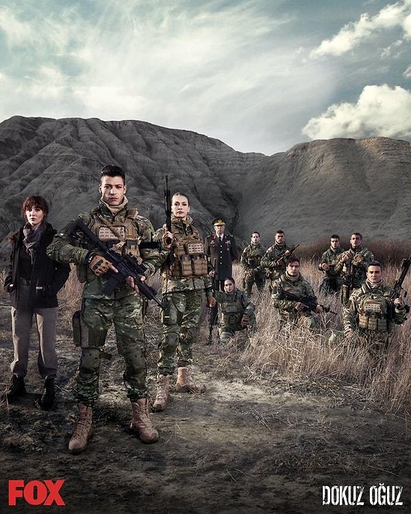 Geçtiğimiz cumartesi günü FOX ekranlarında yeni askeri dizi Dokuz Oğuz yayın hayatına başladı.