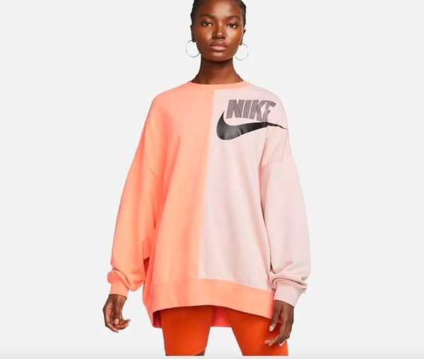 2. Nike Sportswear Over-Oversized Fleece Dance Kadın Sweatshirt