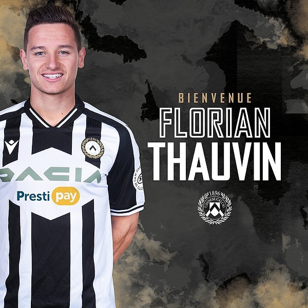 17. Udinese, son olarak Tigres forması giyen Florian Thauvin'i kadrosuna kattı.