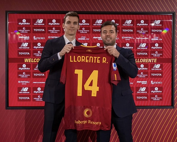 24. Roma, Leeds United'dan 29 yaşındaki İspanyol savunmacı Diego Llorente'yi kiralık olarak kadrosuna kattı.