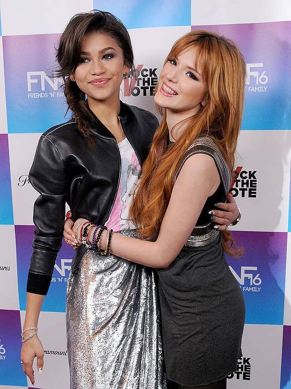 5. Зендайя и Белла Торн были просто детишками.