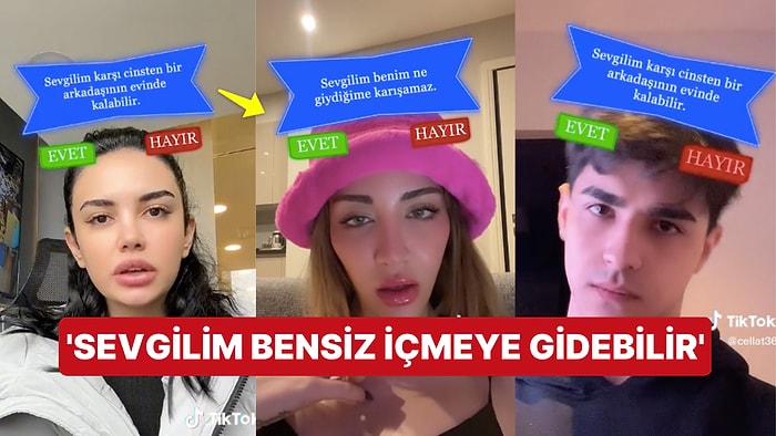 TikTok Fenomenleri Mika Raun, Ece Ronay, Cellat Cevapladı: İlişkide Toksik Biri misin?