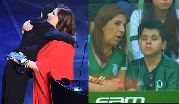 7. 2019'da, kalabalığın içinde on bir yaşındaki görme engelli oğluna tüm maçı anlatırken fark edildikten sonra FIFA'nın en iyi taraftar ödülünü kazanan Brezilyalı bir anne, Silvia Grecco👇