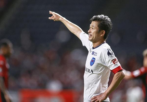 Milli takım tecrübesi de bulunan Miura, Japonya Milli Takımı’yla 89 kez sahaya çıkıp 55 gol attı.