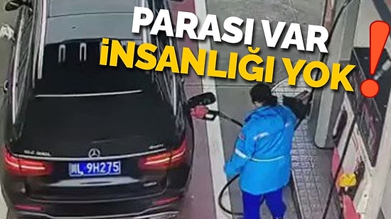 Görüntüler Tepki Çekti: Kadın Pompacının Suratına Para Attı