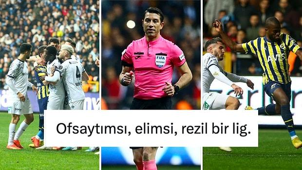 Hakem Ali Palabıyık'ın Verdiği Kararlarla Damga Vurduğu Adana Demirspor-Fenerbahçe Maçına Gelen Tepkiler