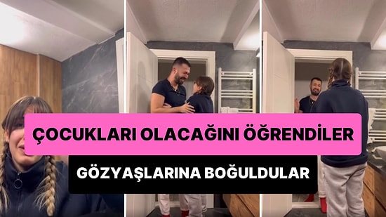 Anne ve Baba Olacağını Öğrenen Çiftin Mutluluktan Ağladıkları Muhteşem Anlar