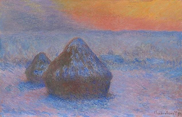 But more than his contemporaries, it was Monet himself who became one with the color blue.