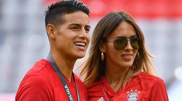 Arjantinli golcünün son olarak James Rodriguez'in eski sevgilisi model Shannon de Lima ile aşk yaşadığı öne sürüldü hatırlarsanız.