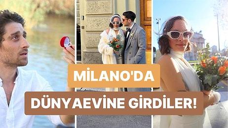 Ünlü Oyuncu Bora Akkaş Milano'da Dünyaevine Girdi: Milano Sokaklarından İlk Görüntüler Geldi!