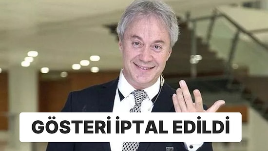 Metin Uca’nın Gösterisi İptal Edildi: ‘Soruşturmanın İlk Sonucu Bu Oldu’