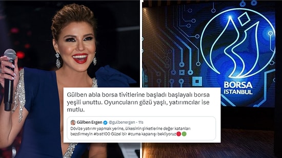 Gülben Ergen Borsa'ya Girdiğinden Beri Yüzü Gülmeyen Hisse Yatırımcıları Yükseliş Görünce Goygoya Başladı