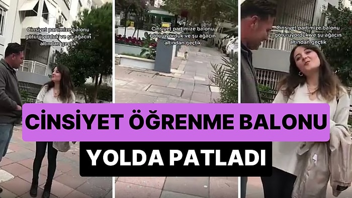 Cinsiyet Öğrenme Partisine Giderken Balon Yolda Patladı: Çocuklarının Cinsiyetini Kaldırımda Öğrendiler