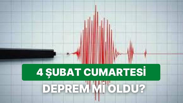 Çorum'da Korkutan Deprem: 4 Şubat Cumartesi Kandilli Rasathanesi ve AFAD Son Depremler Listesi!