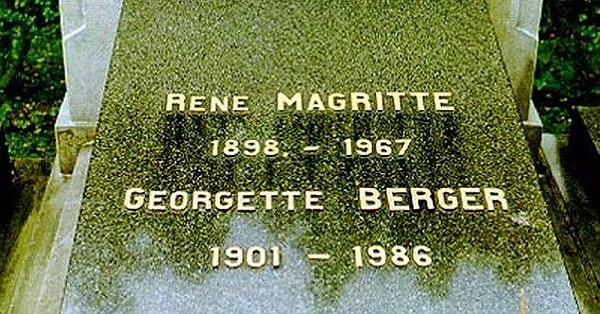 By 1936, Magritte, whose paintings were famous enough to be exhibited in New York, died of pancreatic cancer on August 15, 1967 and was buried in Schaarbeek Cemetery in Brussels. Interest in Magritte's work grew in the 1960s and his paintings inspired pop, minimalist and conceptual art.