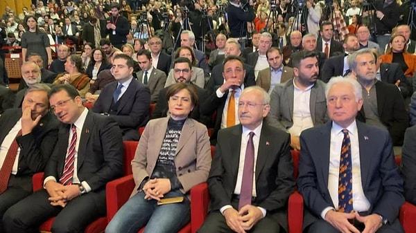 CHP lideri Kemal Kılıçdaroğlu’nun katıldığı toplantıda kürsüye çıkan İmamoğlu, ekonomi politikasını, ‘bir kişinin inadı, tüm ülkeyi yoksulluğa, çocukların beslenememesine itti’ ifadeleriyle eleştirdi.