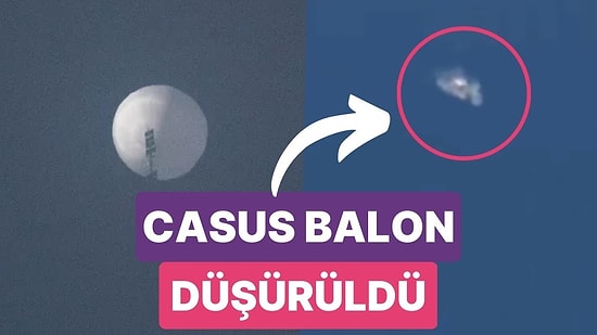 ABD Ordusu, Çin 'Casus Balonu'nu Düşürdü