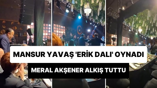 Meral Akşener Alkış Tuttu Mansur Yavaş 'Erik Dalı' Oynadı