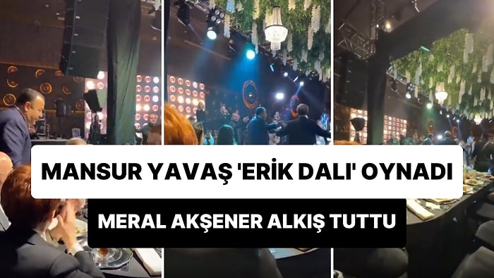 Meral Akşener Alkış Tuttu Mansur Yavaş 'Erik Dalı' Oynadı