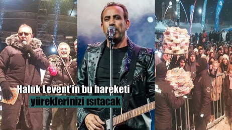 Haluk Levent İçimizi Isıtmaya Devam Ediyor! Karfest Konserindeki İzleyicilere Kağıt Helva Ismarladı