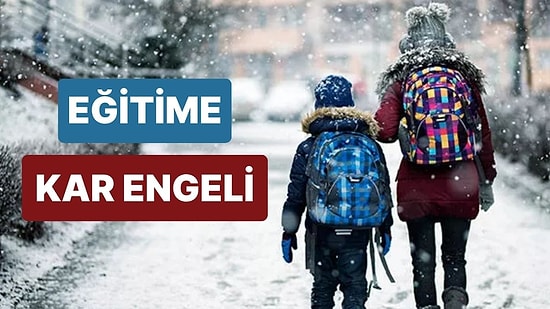 İstanbul ve Ankara'da Okullar Tatil Edildi