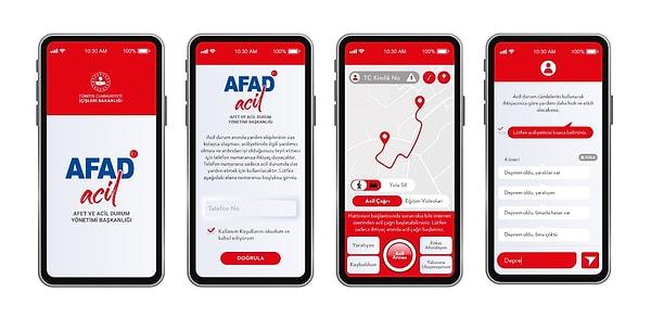 ÖNEMLİ: Tüm vatandaşlarımız afet sırasında ve sonrasındaki ihtiyaçlar için Android ve IOS telefonlarından AFAD Acil uygulamasını indirebilirler.
