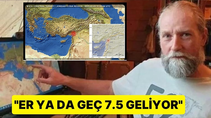 Deprem Kahini Yine Bildi! Kahramanmaraş Depremini Günler Önceden Nokta Atışı Böyle Haber Vermişti