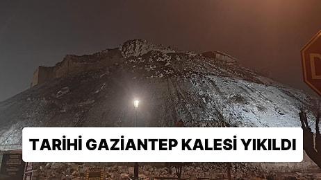 Kahramanmaraş'ta Meydana Gelen 7.4 Büyüklüğündeki Deprem Sonrasında Gaziantep Kalesi Yıkıldı