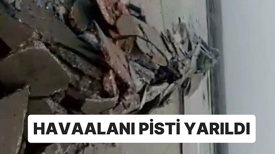 Havaalanı Pisti Yarıldı: Hatay’da Son Durum