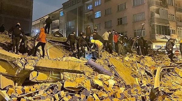 Kahramanmaraş Pazarcık ilçesi merkezli 7,4 büyüklüğündeki deprem, çevre illerde de hissedildi.