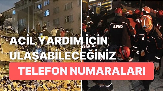 Kahramanmaraş Depreminin Hissedildiği İllere Göre Yardım için Ulaşabileceğiniz AFAD Telefon Numaraları