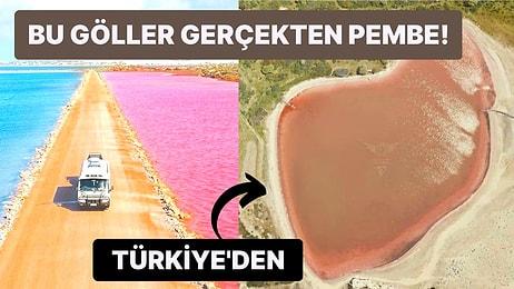 Türkiye'de de Bulunuyor! Dünya'daki Gerçek Olamayacak Kadar Güzel 7 Pembe Göl