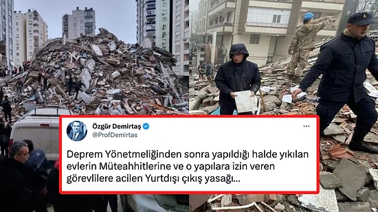 Yeni Evler Kağıt Gibi Yıkıldı! Kahramanmaraş Depreminin Ardından Müteahhitlere Sert Tepkiler Yükseldi!